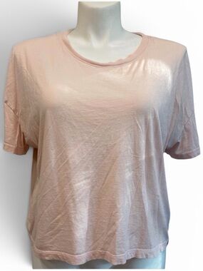 Hurley Women’s Pink Short Sleeve Tee Shirt XL Soft Lightweight Casual